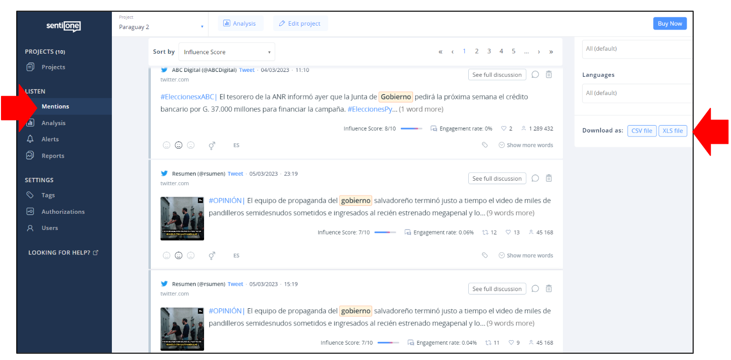 Sentione screenshot 9